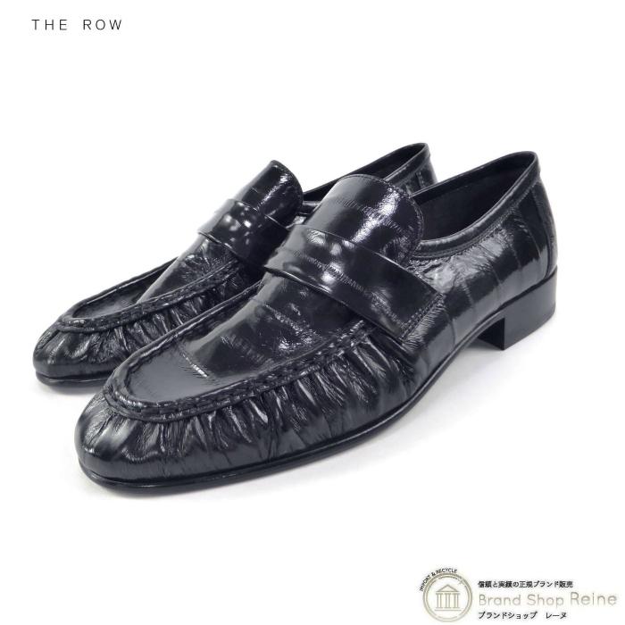 THE ROW（ザ ロウ） Soft Loafer イールスキンレザー ローファー ＃37