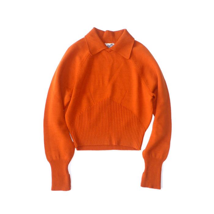 HERMES（エルメス） ウール ニット ショート ヴィンテージ セーター