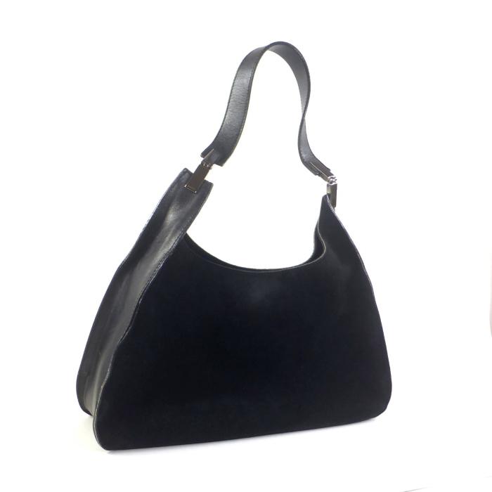 GUCCI（グッチ） スエード ワンショルダー バッグ 肩掛け 002058