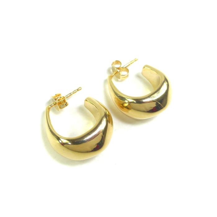 LEMAIRE（ルメール） CURVED MINI DROP ピアス ゴールド 両耳用 AC278