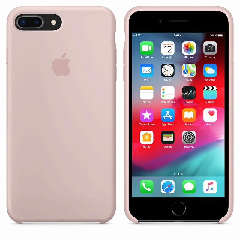 iPhone 8 【純正品】 Plus/iPhone 7 Plus Apple シリコンケース ピンク