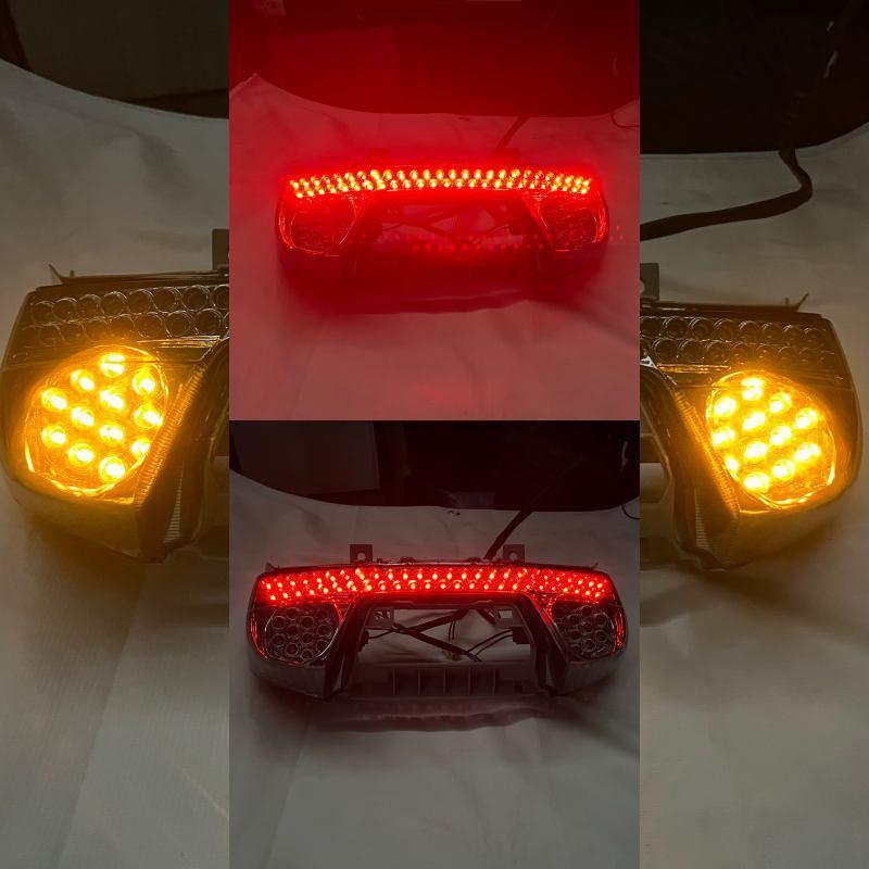 スカイウェーブ スカイウェイブ 250 CJ43A クリア LED テールランプ