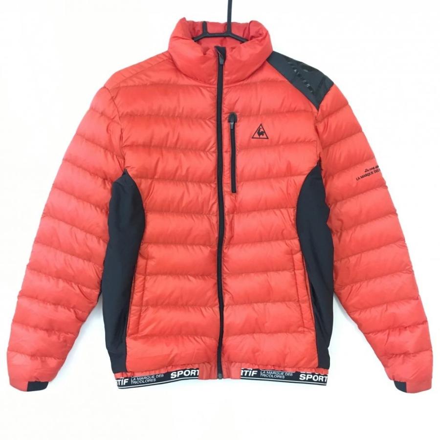 10%OFF価格／le coq sportif ルコック ダウンジャケット オレンジ