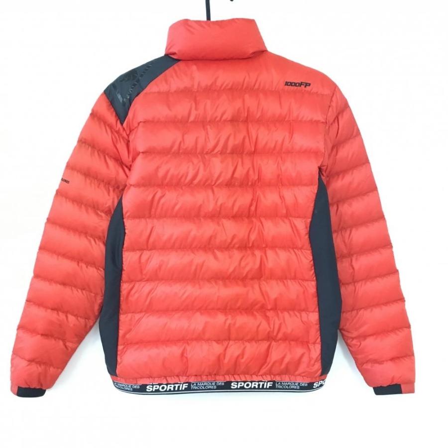 10%OFF価格／le coq sportif ルコック ダウンジャケット オレンジ