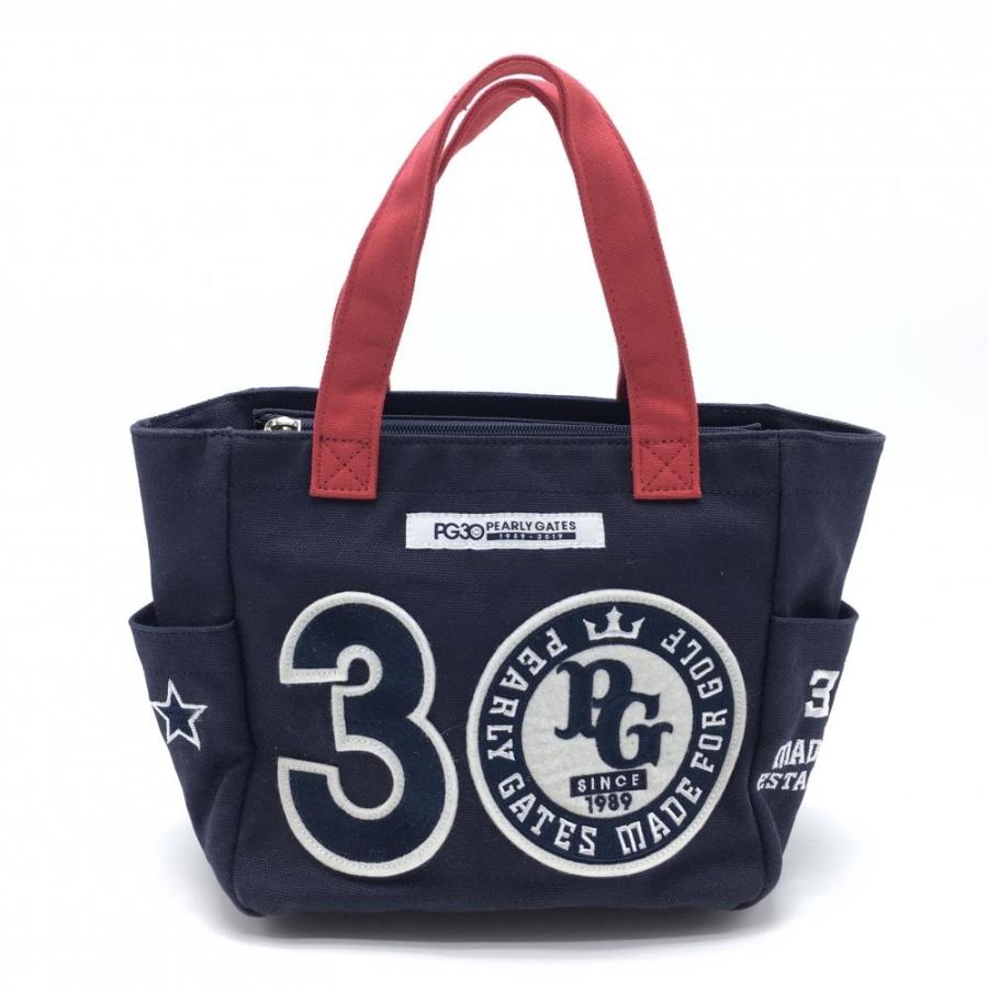 PEARLY GATES（パーリーゲイツ） カートバッグ ネイビー×レッド