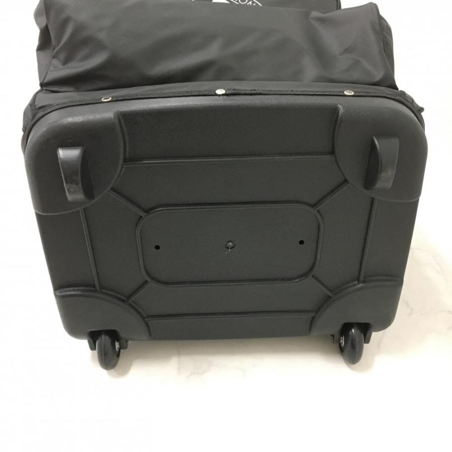 新品】マークアンドロナ トラベルケース 黒×白 キャスター付ゴルフ