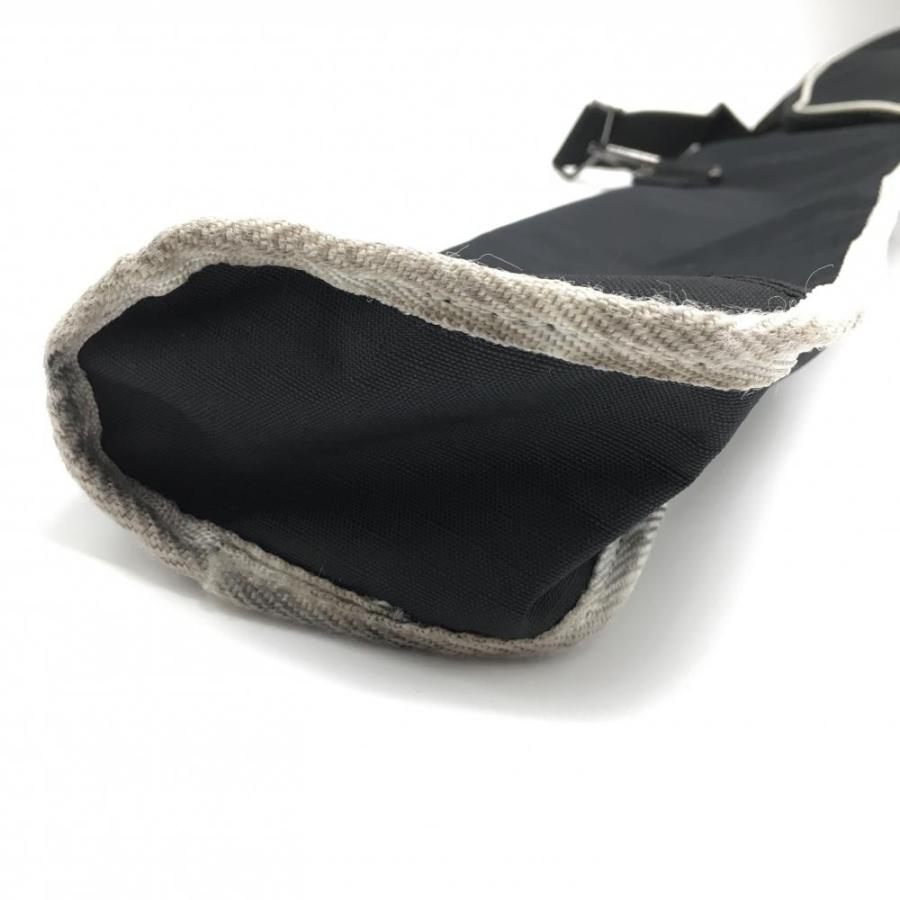 ポロゴルフ ラルフローレン クラブケース 黒×白 ゴロ刺しゅうゴルフ