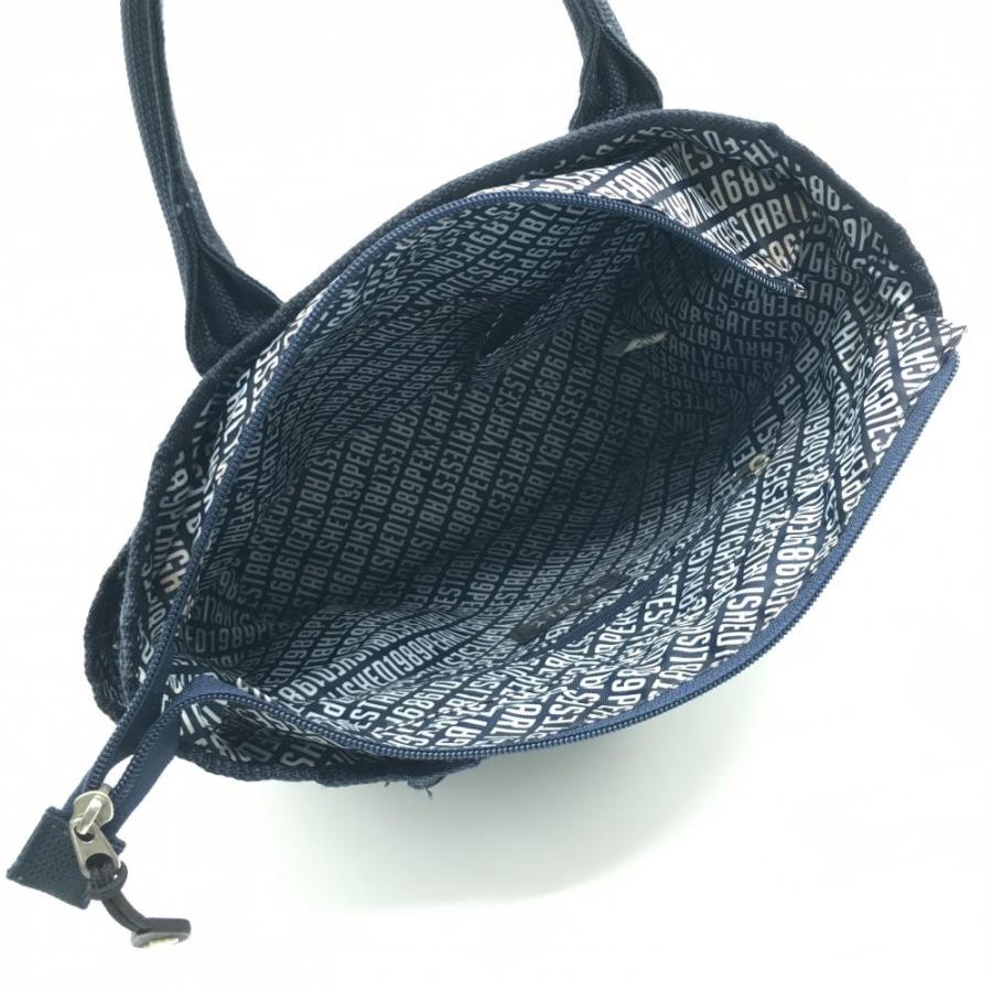 PEARLY GATES（パーリーゲイツ） カートバッグ ネイビー 内外ポケット