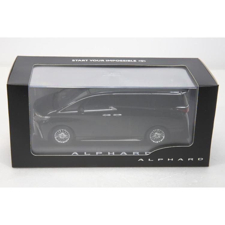 トヨタ特注 1/30 トヨタ アルファード ブラック カラーサンプル