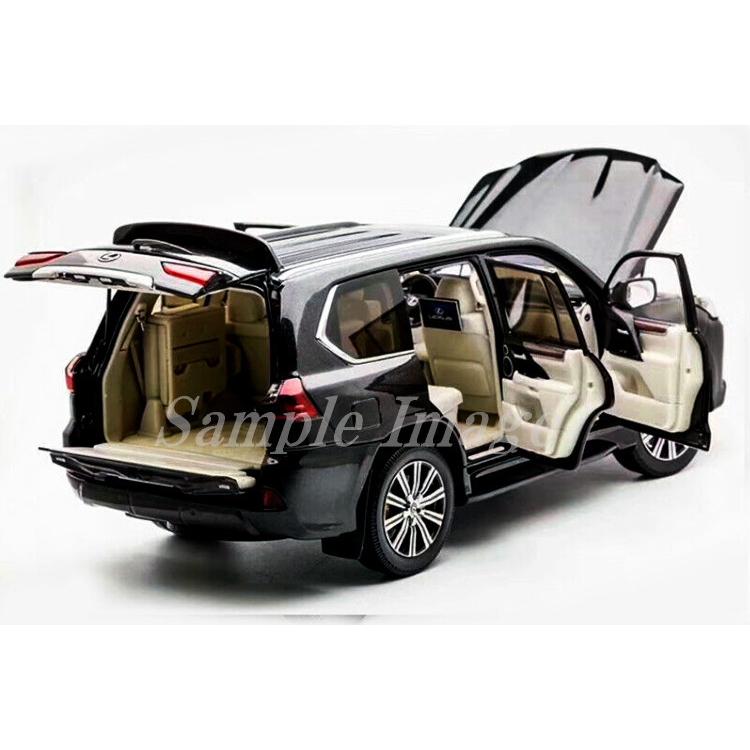 レクサス特注 1/18 レクサス LX570 ブラック 開閉式 : 寝具