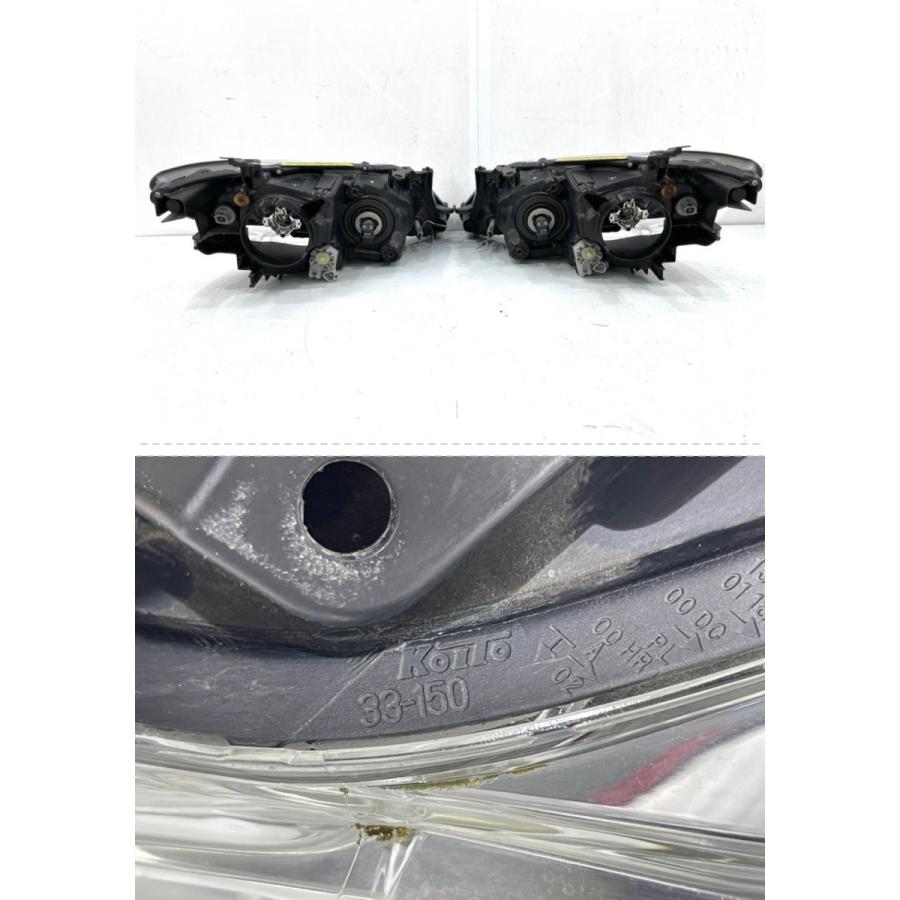 研磨/美品】カムリ AVV50 前期 純正HIDヘッドライト 左右セット KOITO