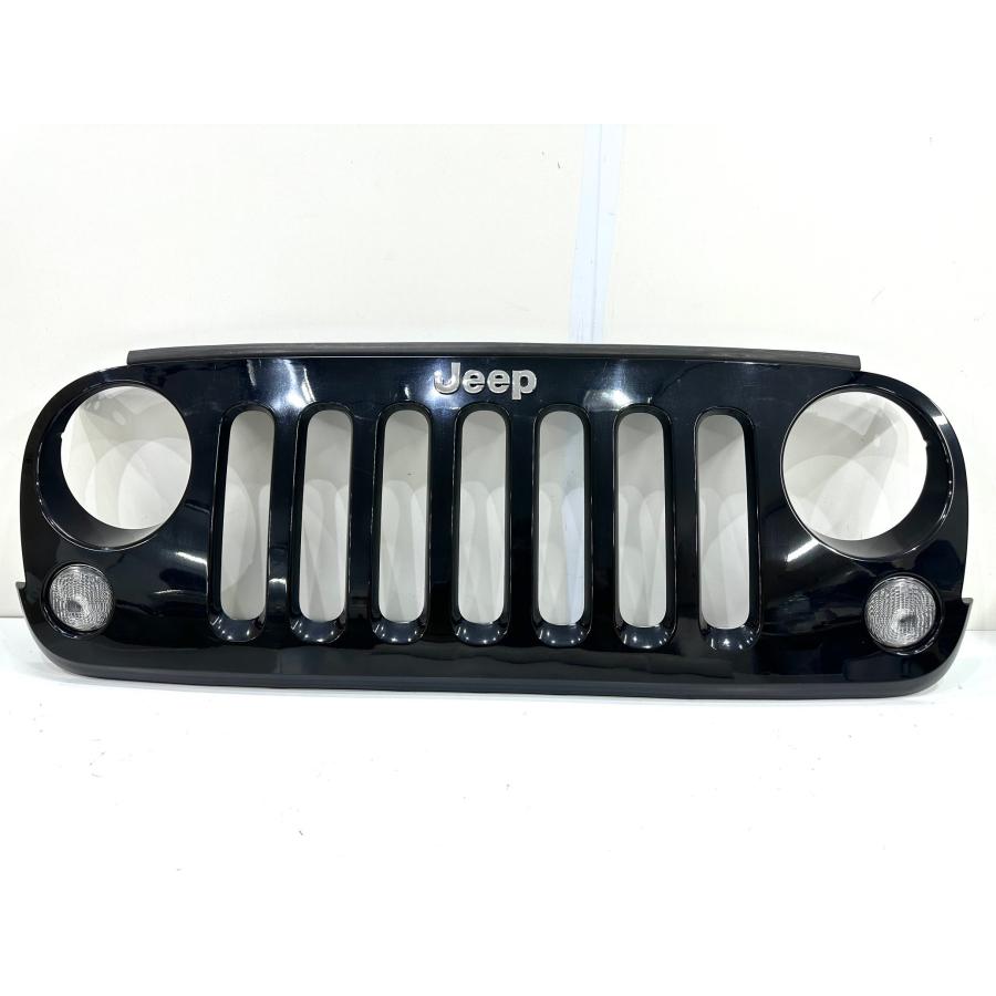 Jeep/ジープラングラー JK 純正フロントグリル 黒 1BM91TRM （G38-10