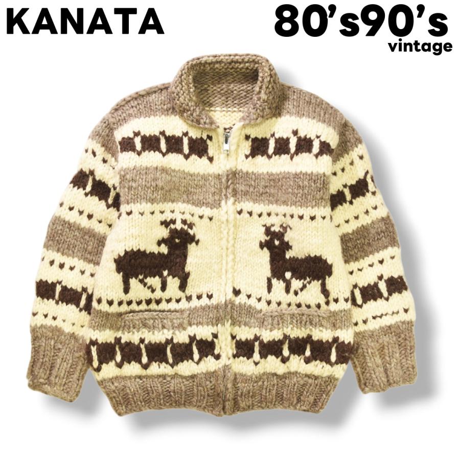KANATA（カナタ） 80s 90s ヴィンテージ カナダ製 KANATA DEER 鹿柄