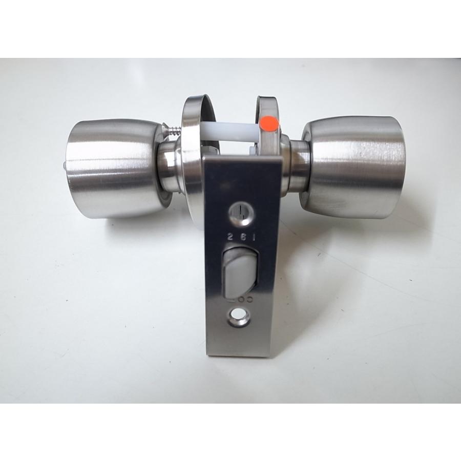 HINAKA COWロック261SBME間仕切錠 バックセット60ミリ ロングフロント