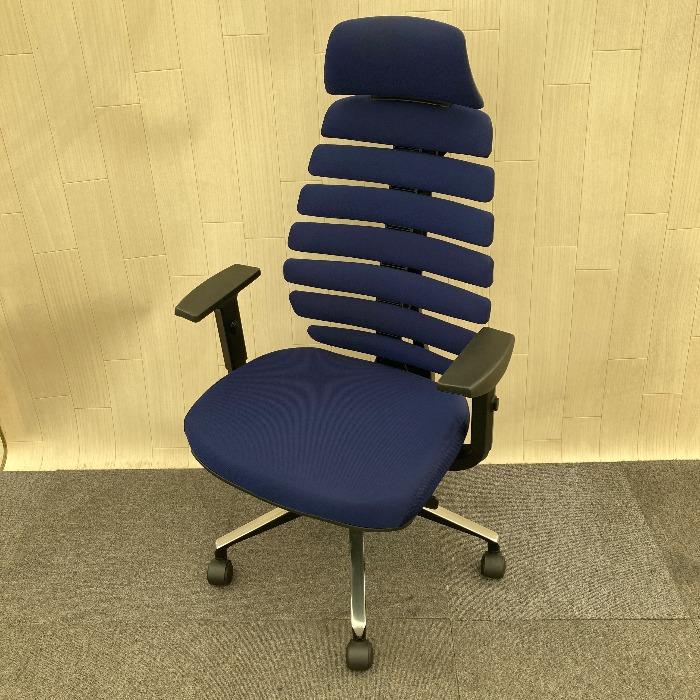 中古 NITORI ニトリ オフィスチェア 肘あり ワークチェア エルゴ