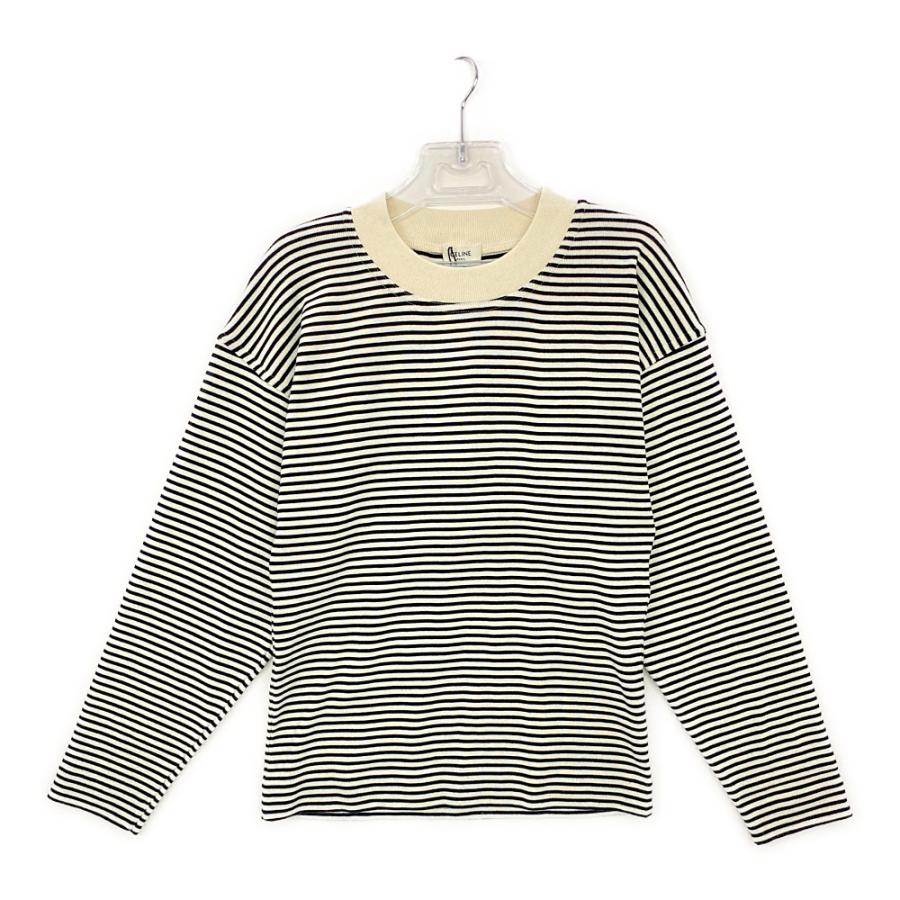 CELINE（セリーヌ） 長袖・ボーダー・ニットトップス/2X265545F/XS