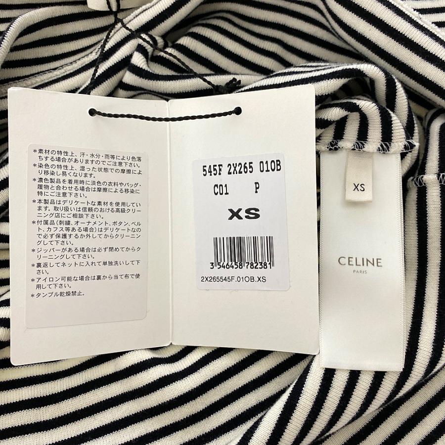 CELINE（セリーヌ） 長袖・ボーダー・ニットトップス/2X265545F/XS