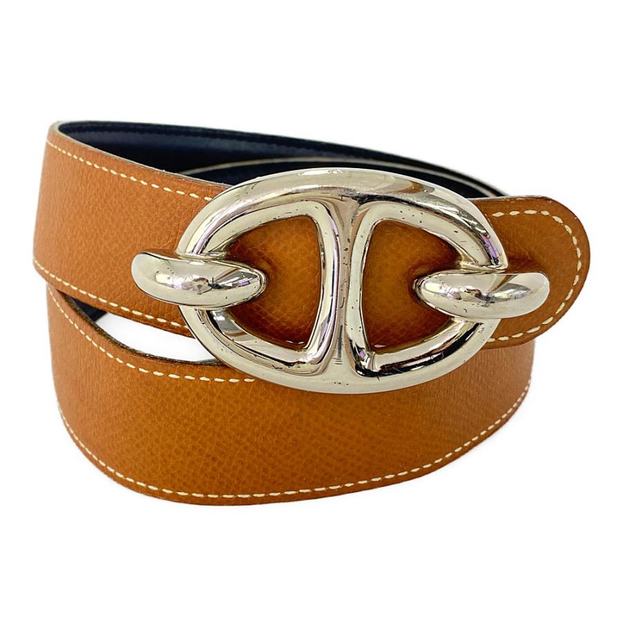 HERMES（エルメス） リバーシブル シェーヌダンクルベルト/ゴールド