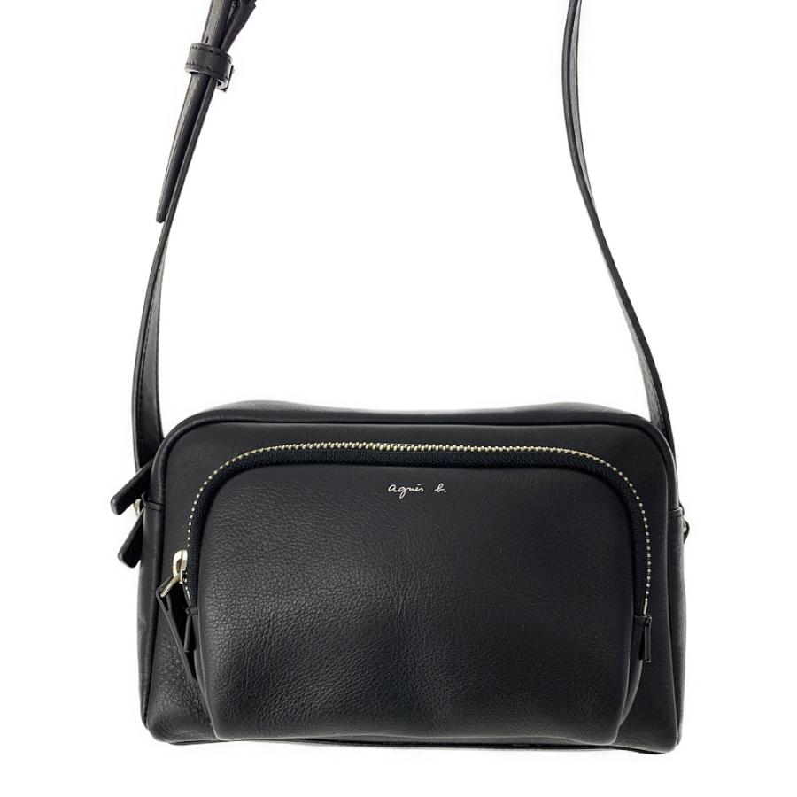 agnes b.（アニエスベー） angele・カメラバッグ・レザーショルダー