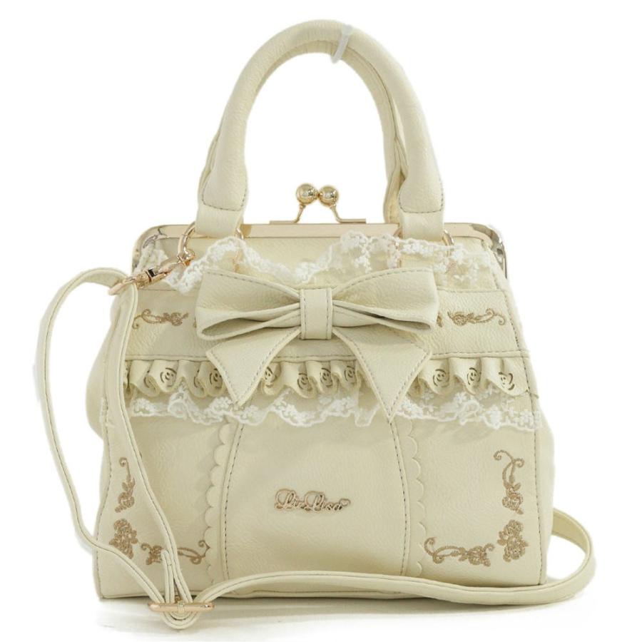 LIZ LISA（リズリサ） 美品・リズリサ リボンモチーフ・花柄・がま口