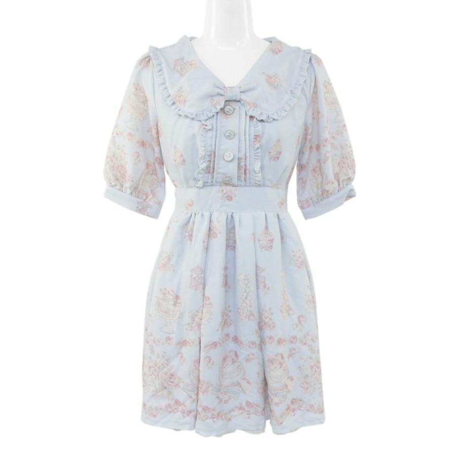 LIZ LISA（リズリサ） メロメロスイーツ柄ワンピース/151-6033/0