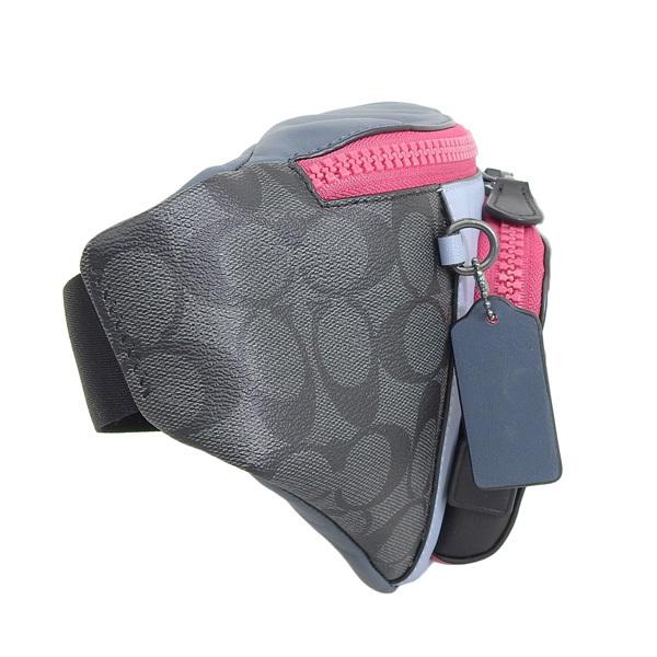 COACH（コーチ） ボディバッグ バッグ ピンク グレーマルチ メンズ