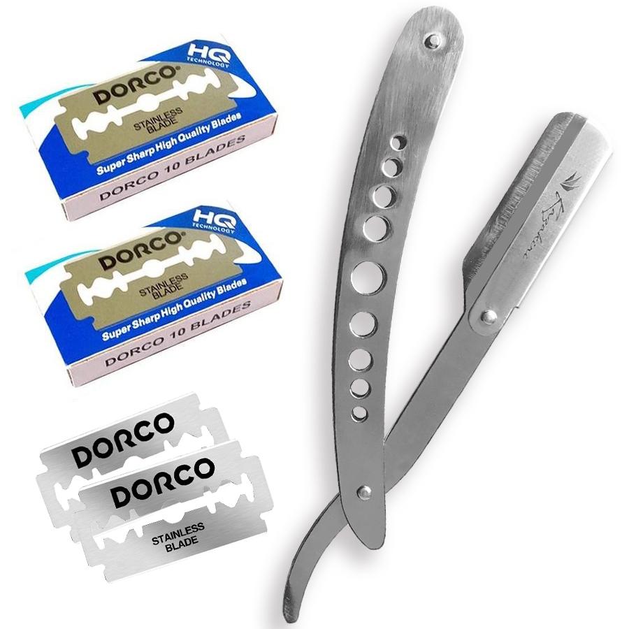 プロ理容師監修 カミソリ メンズ 替刃40刃付き Kazakiri スペース