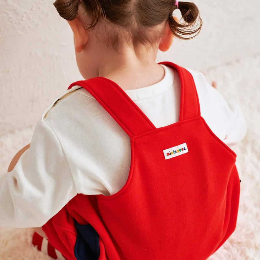 WEB限定】ミキハウス ミキロゴ ロンパース WebLimited（80-90cm