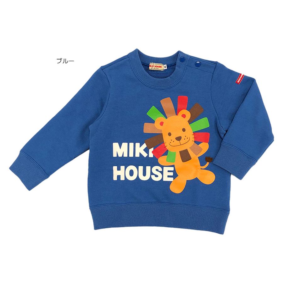 セール30%OFF！ミキハウス キャラクター トレーナー(90-130cm