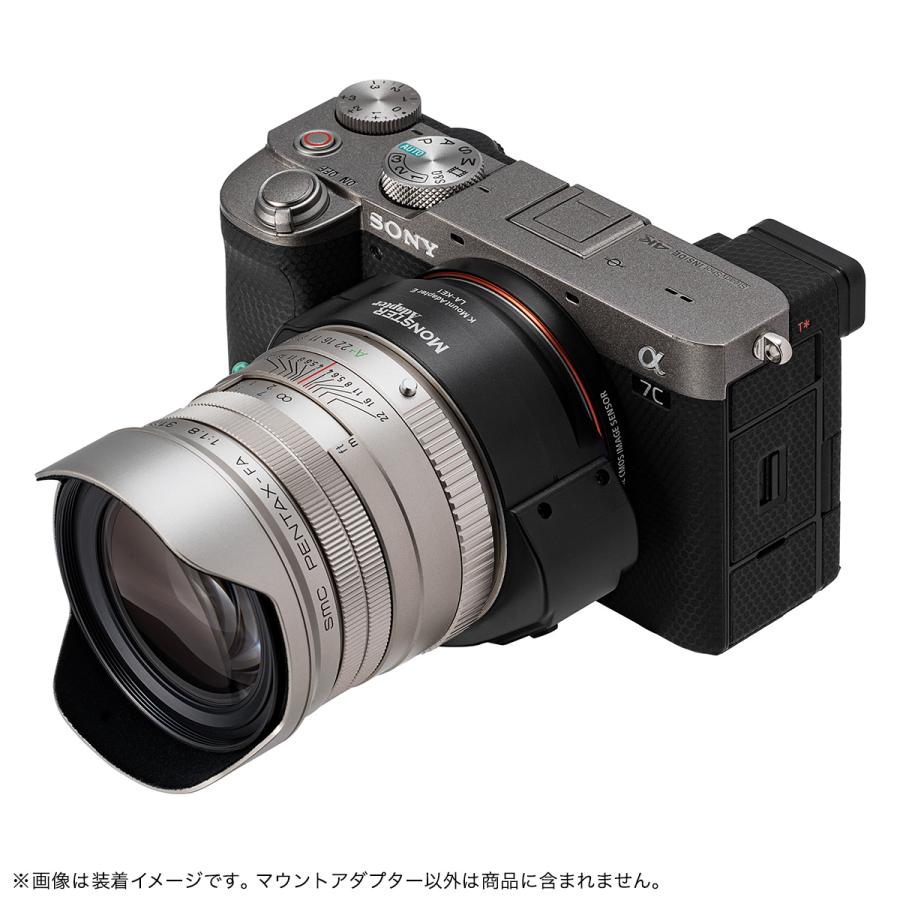 ペンタックス smc PENTAX-FA 50mmF1.4 Classic + MonsterAdapter LA