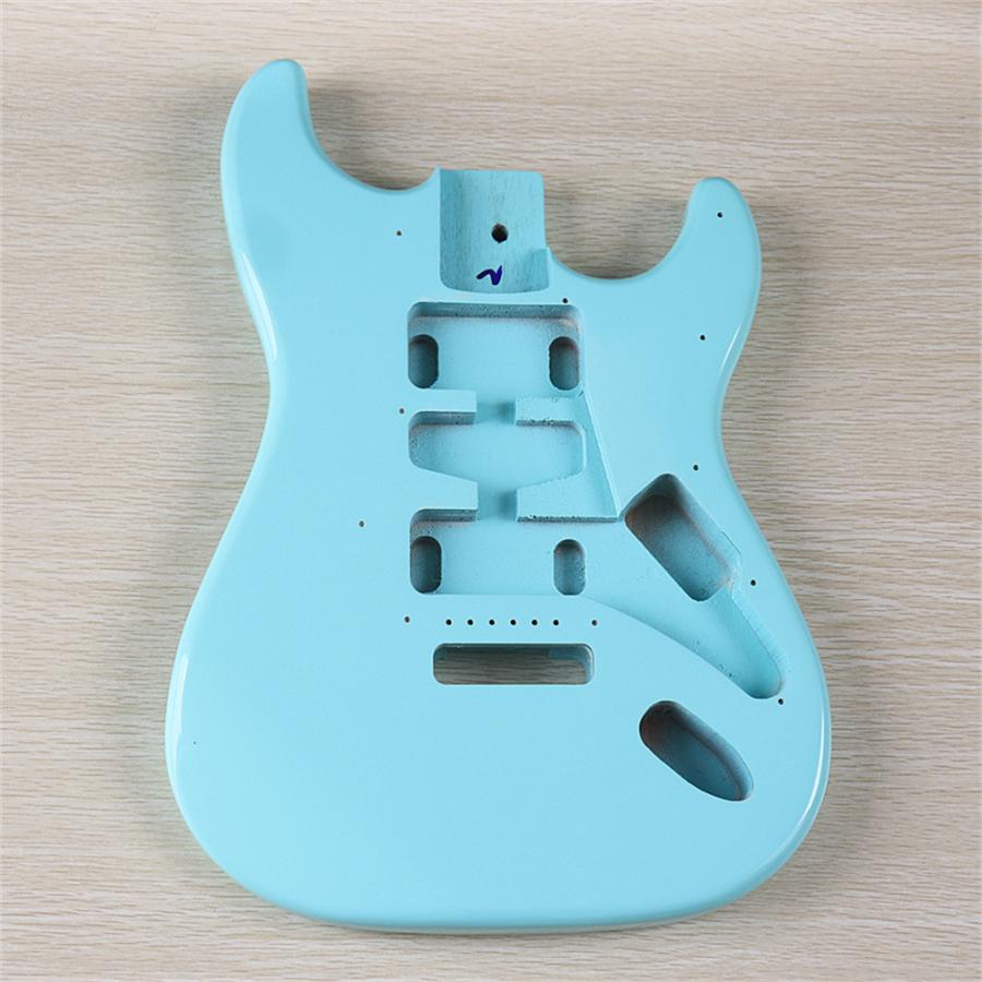 ストラトギターボディ 塗装済み ST エレキギター 本体DIY ハードテイル