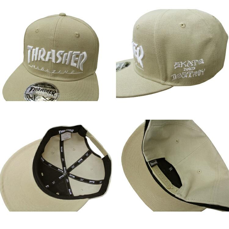 THRASHER（スラッシャー） (公式）スラッシャー キャップ 帽子 メンズ