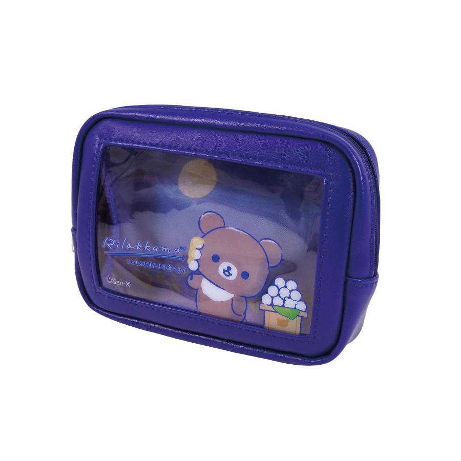 リラックマ リラックマストア in GINZA限定 クリアポーチ あなたを想う