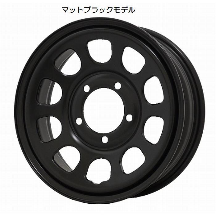 DAYTONA'S 16インチ用 JB74ジムニーシエラ用 デイトナズ スチール
