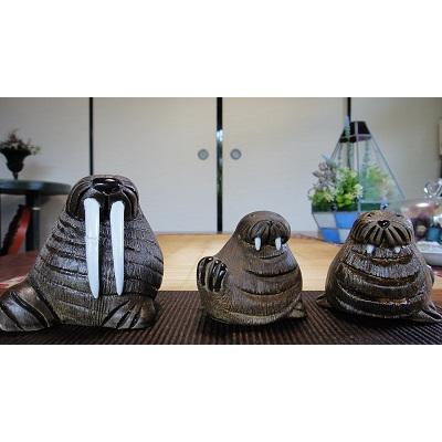 置物 セイウチ せいうち 陶器 21A : リンコナダ(日本代理店) - 通販