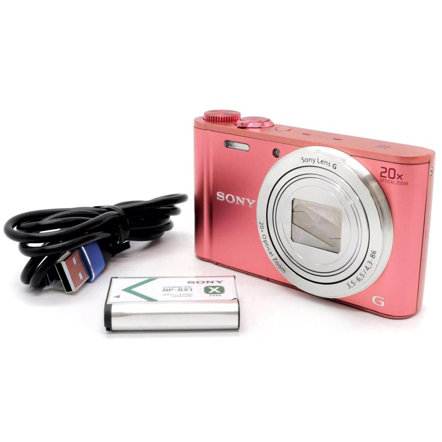 訳あり コンパクトデジタルカメラ SONY Cyber-shot DSC-WX350 ピンク