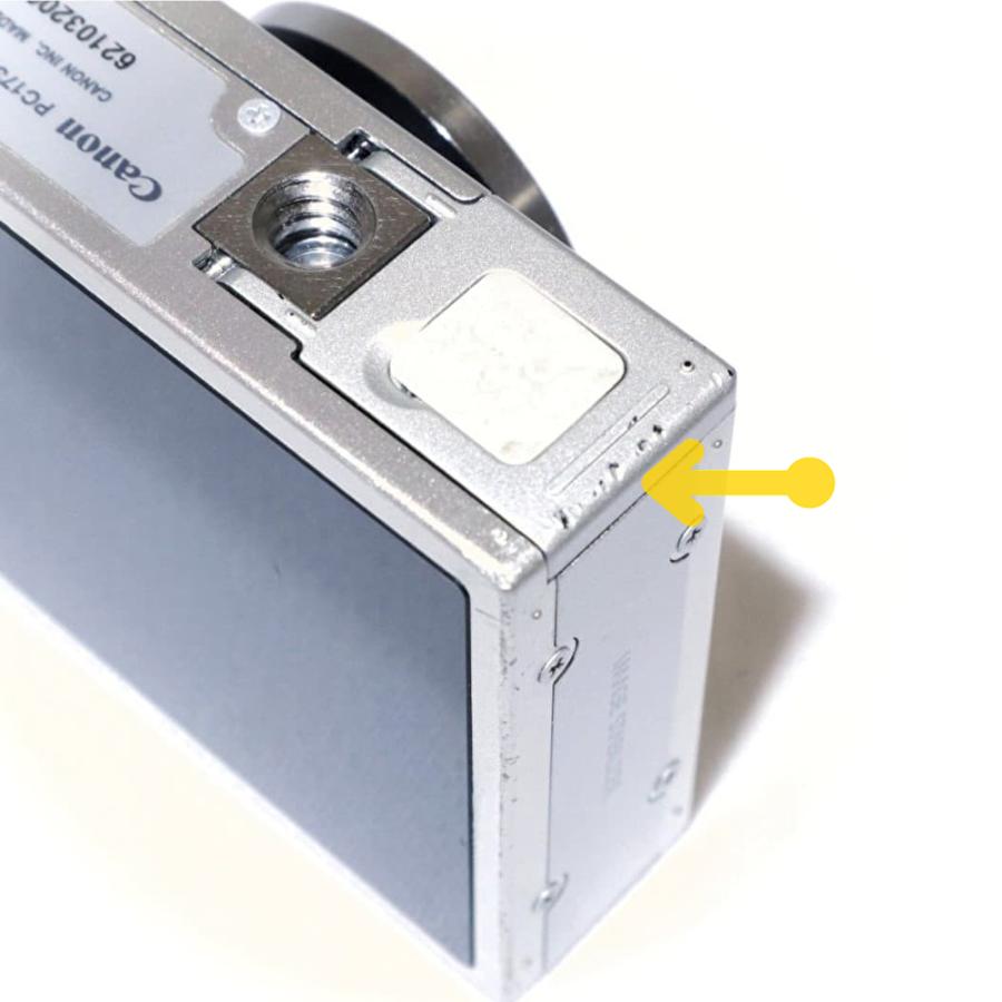 CANON IXY 3 シルバー コンパクトカメラ コンデジ キャノン k1504