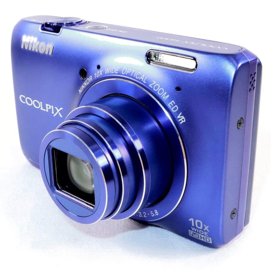新品級》デジカメ ニコン NIKON COOLPIX S6300 スタイリッシュブルー