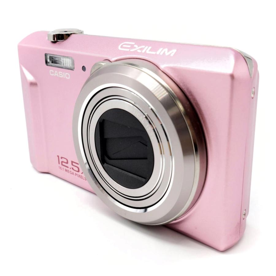 極上美品》 コンパクトカメラ CASIO EXILIM EX-ZS170PK ピンク カシオ