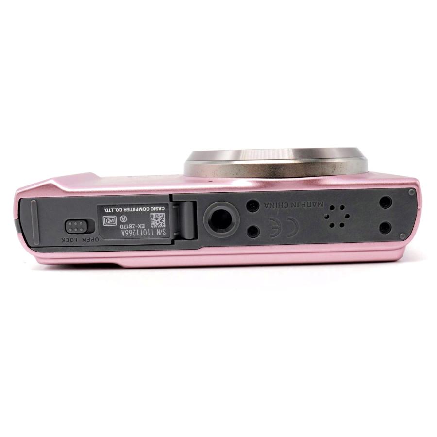 極上美品》 コンパクトカメラ CASIO EXILIM EX-ZS170PK ピンク カシオ