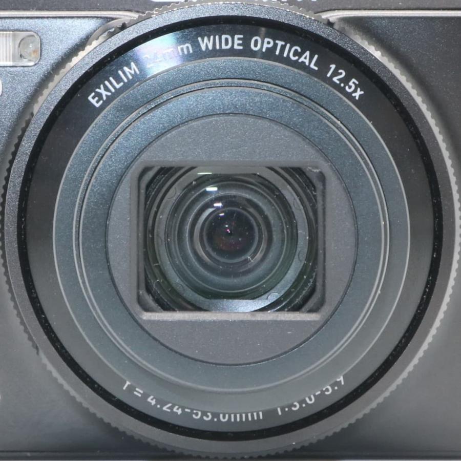 訳あり 美品》 コンパクトデジタルカメラ CASIO EXILIM EX-ZR1000 BK