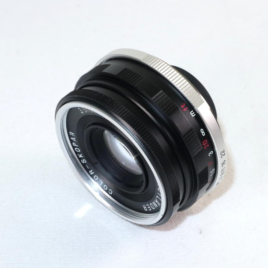 中古】 VOIGTLANDER COLOR-SKOPAR 35mm F2.5 MC Pタイプ Leica L39