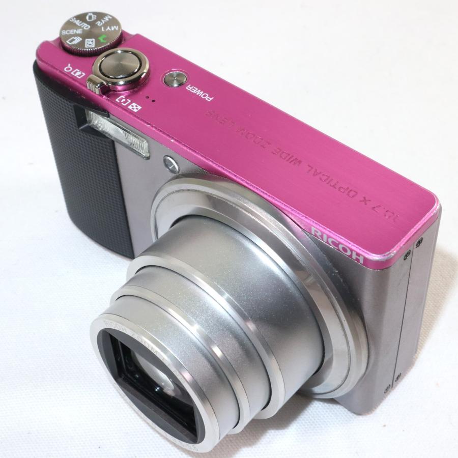 RICOH CX3 ツートン ライトグレー ピンク コンデジ コンパクトカメラ