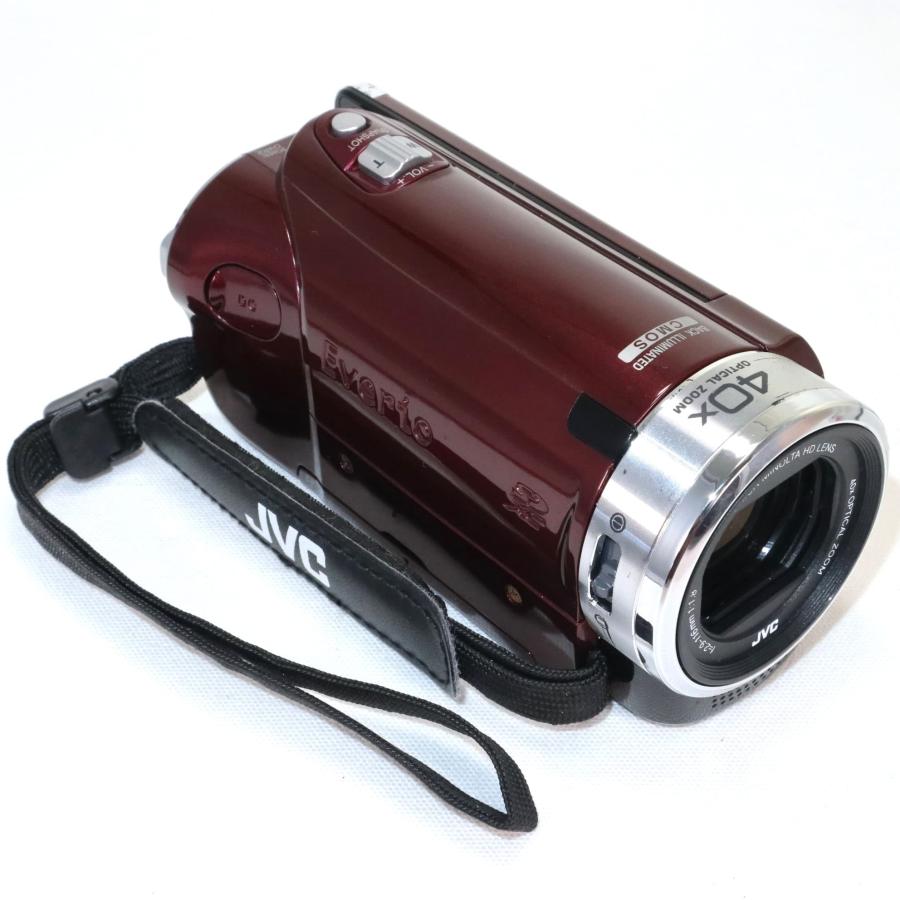 JVC GZ-E117-R エブリオ ビデオカメラ CU-BD5-R 付 k2341 : りん