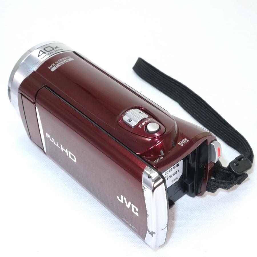 JVC GZ-E117-R エブリオ ビデオカメラ CU-BD5-R 付 k2341 : りん