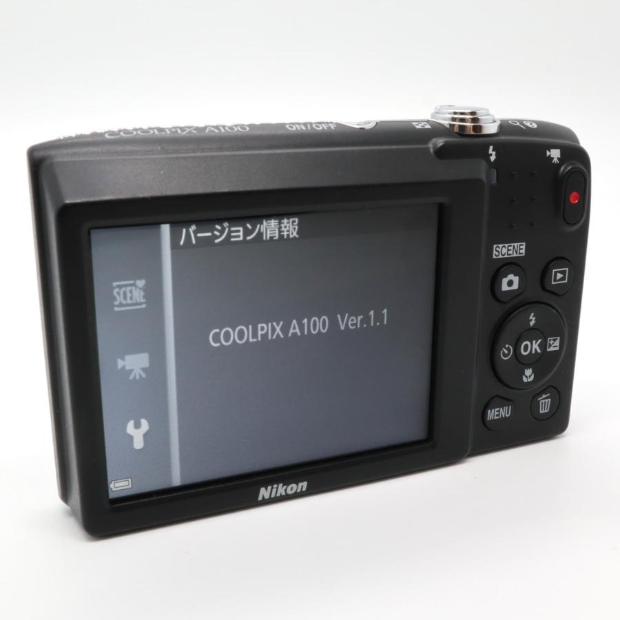 美品》 コンパクトデジタルカメラ NIKON COOLPIX A100 シルバー k3047