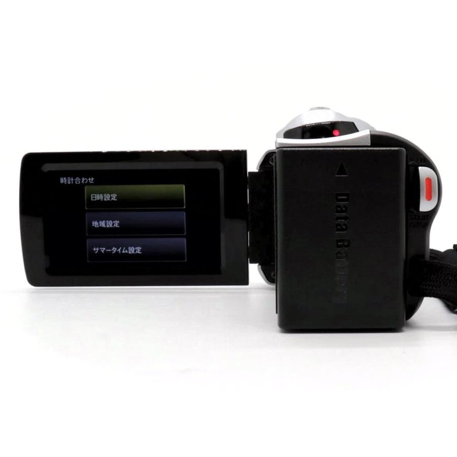 極上美品》 ビデオカメラ JVC GZ-E311-S シルバー エブリオ k3090