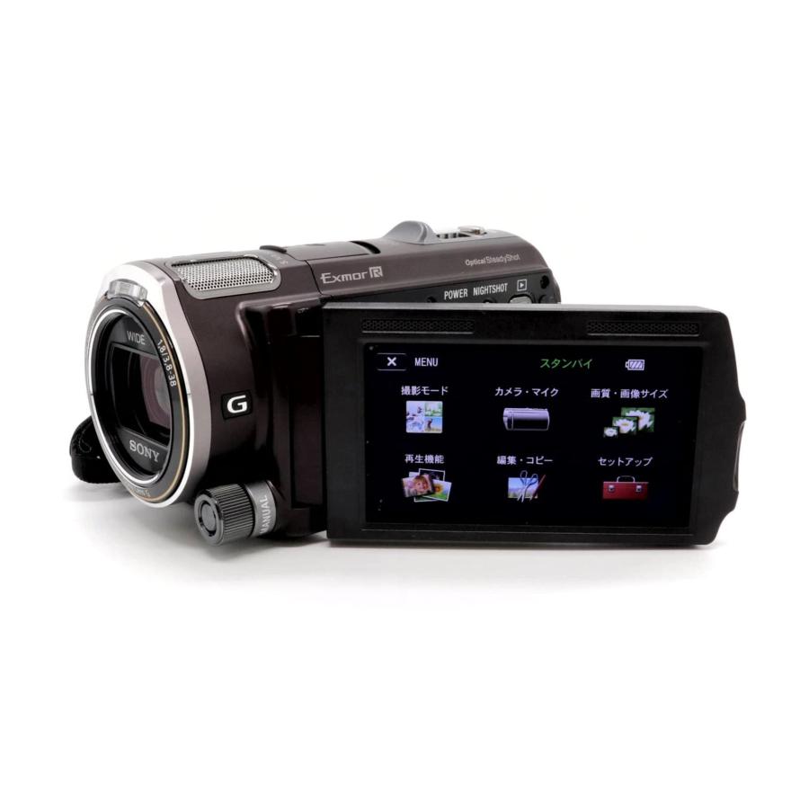 ビデオカメラ SONY HDR-CX560V ボルドーブラウン k3245 : りんすまいる