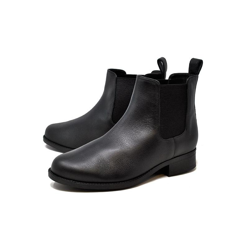 第一ゴム 滑りにくい 革靴 ラ・シェブリ− W6645 ブラック 黒 本革