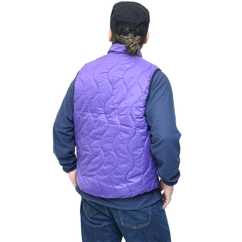 WILD THINGS（ワイルドシングス） 中綿ベスト メンズ リバーシブル